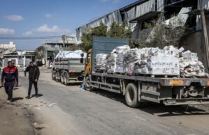 Casi 460 camiones de ayuda humanitaria ingresaron a Gaza el domingo