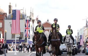 El segundo sospechoso es arrestado por volar a drones sobre Windsor Park, antes de una gran operación de seguridad y protestas por la visita al estado del presidente Trump