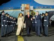 ‘Estar aquí calienta mi corazón’: Donald Trump dice que apenas puede esperar a ver a su ‘amigo de toda la vida’ el rey mientras juega en el Reino Unido para su segunda visita al estado