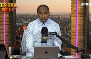 ‘Incómodo’ Stephen A. Smith sugiere la razón detrás de la primera salida de la huésped Molly Qerim