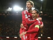 Liverpool vs Atletico Madrid Champions League Reporting: Virgil Van Dijk salva a los Rojos en la segunda mitad de tiempo de detención, después de que el equipo de Arne Slot inicialmente despertó una ventaja de dos goles