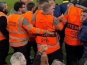 La UEFA comenzó a investigar después de que el miembro del personal del personal del Atlético de Madrid “ escupir ” en los fanáticos del Liverpool sigue una explosión furiosa de Diego Simeone en Anfield