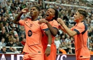 Newcastle 1-2 Barcelona: Marcus Rashford roba la serie para ofrecer a las urracas un control de la realidad del regreso de la Liga de Campeones, escribe Ian Herbert, y Hansi Flick dice que hay más por venir de Man United Outcast