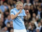 Man City 2-0 Napoli: Erling Haaland llega al último punto de referencia en un tiempo récord para el alivio de Pep Guardiola, como el regreso de Kevin de Bruyne se interrumpe
