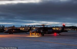 Cuatro soldados de operaciones especiales a bordo del Black Hawk en un accidente cerca de la base de Lewis-McChord.