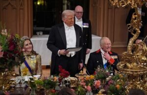 Revelado: Cómo los Jefes del Rey se enfrentaron con servicios secretos en una furiosa fila detrás de escena en la cena estatal de Windsor en Trump