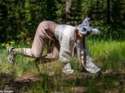 Extraña una nueva tendencia de fitness que ve a las personas caminando a cuatro patas como los animales, pero los fanáticos insisten en que no son pieles