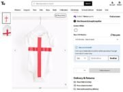 Sainsbury se vende a partir de ciertos tamaños de St George’s Cross Babygrows después de haberlos comercializado por “ el mejor aspecto de esta temporada ”