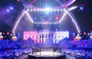 El UFC revela lo que podría parecer el evento de la Casa Blanca de `Spectacle para las edades, en las nuevas imágenes sorprendentes, mientras que Donald Trump y Dana White anunciaron el acuerdo, y Conor McGregor da una posición sobre el regreso al mapa