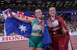 Doctor de Sydney Mackenzie Little gana la medalla en el Campeonato Mundial de Atletismo – Después de la semana pasada, salvo una vida