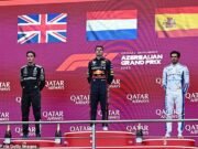 Max Verstappen gana el Gran Premio de Azerbaiyán, mientras que Lando Norris explota una enorme oportunidad para llenar el vacío en el líder del título de Oscar Piastri después de su lanzamiento en la primera ronda