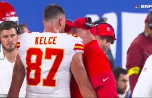 Travis Kelce y Andy Reid se enfrentan nuevamente mientras los Chefs Star Crie en el entrenador en jefe en el último derretimiento del clavo