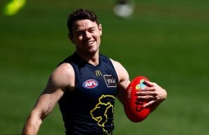 Video que muestra a Brisbane Superstar está a punto de regresar sobre el shock para la gran final de la AFL