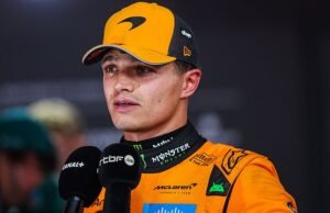El modelo de novia de Lando Norris muestra una figura impresionante en tomas vestidas con lujosos viajes a Bali en medio de sus dificultades en el Gran Premio de Azerbaiyán