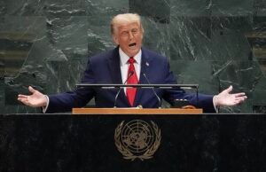 Trump les dice a los líderes occidentales que “sus países están arruinados por la inmigración no controlada” y acusa a la ONU de financiar un “ asalto contra sus fronteras ”
