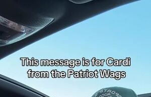 Patriots Wags invita a Cardi B al portón trasero después del embarazo revelado con Stefon Diggs