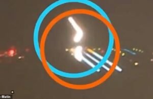 El video aterrador muestra cómo el avión empaquetado EasyJet llegó a un desastre masivo cuando otro avión de pasajeros escabullió en el suelo mientras llegaba al suelo
