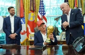 Donald Trump interviene para evitar que Israel se produzca la Copa Mundial de los Estados Unidos el próximo año