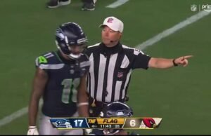 El árbitro de la superestrella de la NFL Jaxon Smith-Njigba está atrapado en Hot Micro de todo el estadio