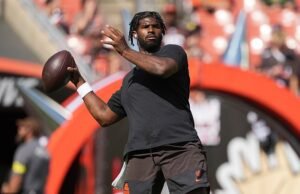 Shedeur Sanders da el control de su Rivaux Quarterly mientras espera los comienzos de Cleveland Browns