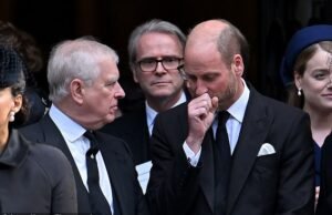 ¿William hizo una “reprimenda secreta” a Andrew? Momento, “parecía reprender al tío” durante los funerales de la duquesa de Kent, antes de “instar a su padre a relajarse”