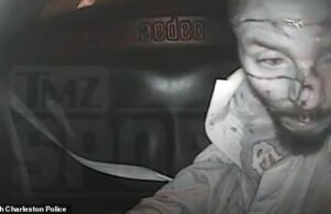 La ex estrella de la NFL, Robert Quinn, se ve con sangre que fluye en su rostro en una horrible Fuente de Fuente de Camas