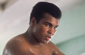 Proyecto Vietnam que no está firmado por Muhammad Ali para la venta en una subasta