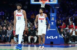 No se fijó el calendario de retorno para 76st Stars Embiid, George
