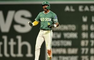 Red Sox Cinch First Playoff Elate desde 2021 en Walk-Off