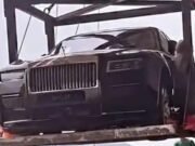 Grúas multimillonarias chinas Rolls-Royce Ghost con Penthouse en el piso 44