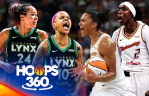 Las semifinales del calentamiento de la WNBA, Sandy Brondello suelta y Angel Reese salta la entrevista de salida