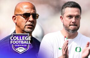 Reveló la enorme fuerza de fuerza de Penn State contra el nuevo calendario de la Conferencia Oregon & Dry