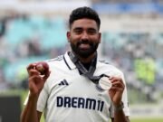 Siraj designó al Jugador del Mes de la CPI para agosto