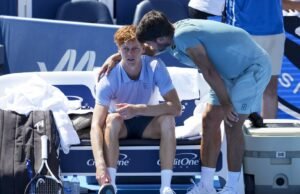 Cincinnati Open 2025: Alcaraz gana el título después del retiro del pecador en el primer set