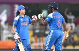 Ind-W vs SL-W: Deepti de la India, Amanjot registra la segunda séptima ventana más grande de la historia de la Copa Mundial Femenina ODI