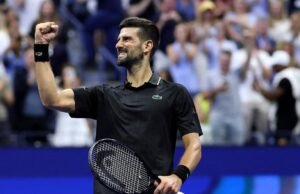 Abierto de EE. UU.: Novak Djokovic hace historia cuando llega a otros cuartos de final; Para conocer a Taylor Fritz a continuación