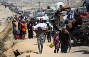 Los palestinos huyen mientras Israel ataca a la ciudad de Gaza con “fuerza sin precedentes”