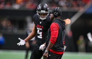 Informe de stock de fútbol fantástico: Star WRS Drake London y Ladd McConkey para decepcionar las salidas