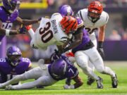 Fútbol fantástico: la ausencia de Joe Burrow significa problemas para Chase Brown, y otras 9 estadísticas de la Semana 3 que se han destacado