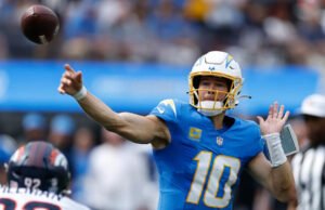 Justin Herbert lidera el registro de los cargadores fallecidos en el thriller 23-20 en Broncos para tomar la mano de AFC West