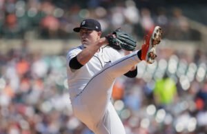 Tarik Skubal autoriza 1 raza después del miedo a las lesiones, los guardianes redujeron el avance de los tigres de Al a 3.5 juegos con 3-1