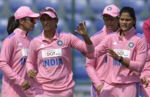 Las mujeres de la India fueron condenadas a una multa por una desaceleración en el tercer ODI contra Australia