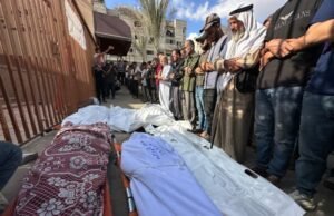 Docenas de palestinos informaron ataques israelíes en Gaza