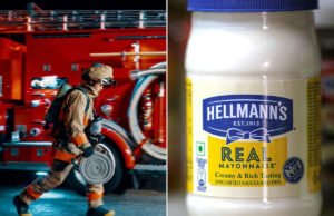 Ofrezca a Hellmann para pagarle al propietario del café por reparaciones después del incendio criminal del cliente que no obtuvo mayonesa