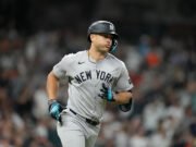 Giancarlo Stanton llega 450º jonrón en su carrera, aprobando a Jeff Bagwell, Vladimir Guerrero en la lista de todos los tiempos de MLB