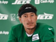 Los Jets WR Josh Reynolds fueron derribados el año pasado porque algunas personas lo confundieron con un Crook de cocaína, en comparación con