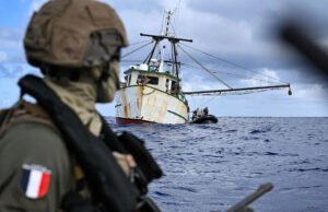 La Armada francesa agarra casi 10 toneladas de cocaína en la costa de África occidental