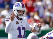 Bills ‘Josh Allen’ probablemente ‘usará la visera para proteger su nariz el jueves contra los delfines