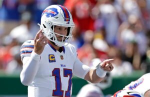 Bills ‘Josh Allen’ probablemente ‘usará la visera para proteger su nariz el jueves contra los delfines
