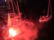 La flotilla a Gaza alcanza los 40 barcos después de unirse al grupo siciliano